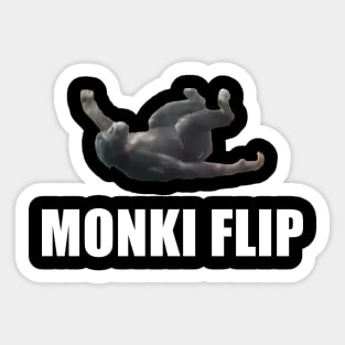 Monki Flip Sticker